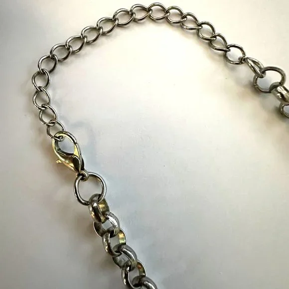 Womens Necklace Jewelry 10.25" Choker Faux Pearl Beads White Black Grey Costume - Picture 10 of 16